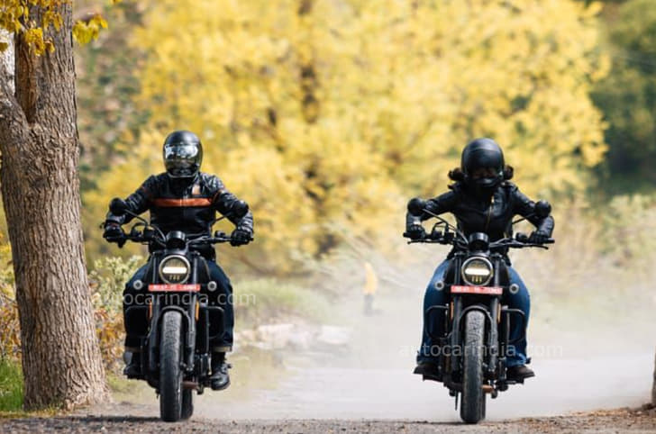 Appears that the bike can take some off-roading as well.